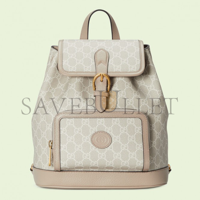 GUCCI BACKPACK WITH INTERLOCKING&G 674147 （30*26.5*13cm）